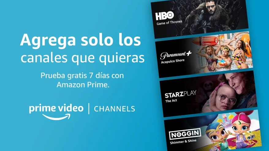 Prime Video Channels México